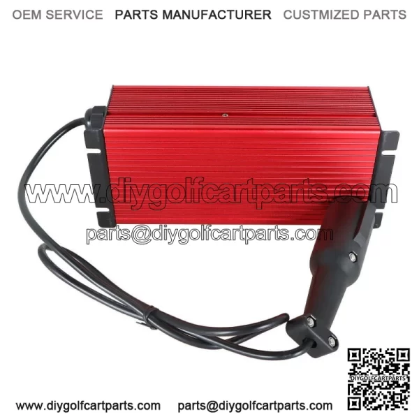 For Club Car Golf Cart Battery Charger 48v Round 3 Pin Plug 10A with OBC bypass - Image 5