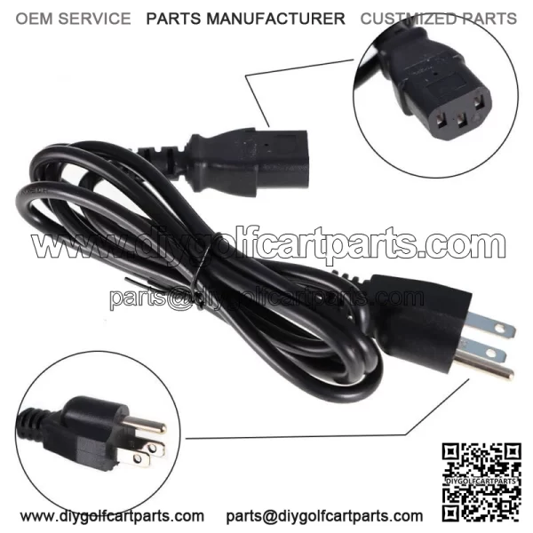 48 Volt 6A 3 pin Golf Cart Battery Charger New For Yamaha DRIVE DRE G29 2007+ - Image 2