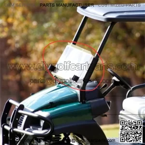 105081001 Fold Down Windshield AWD - KIT, WS, CLEAR, HINGE, OEM XRT/CA HD