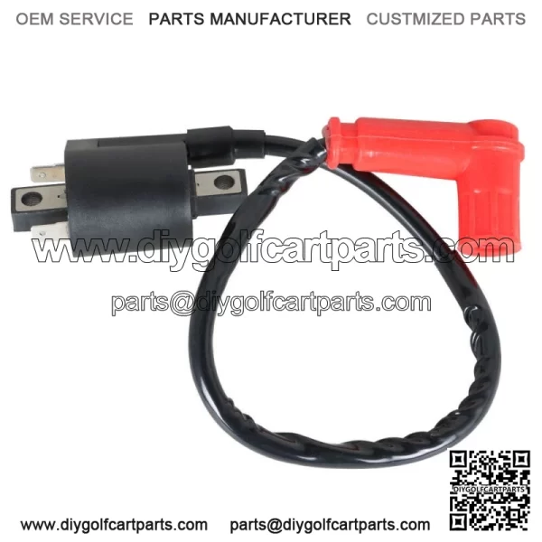 For Yamaha Gas Golf Cart G9 Ignition Coil Ignitor CDI Box & Spark Plug 1990-1995 - Image 4