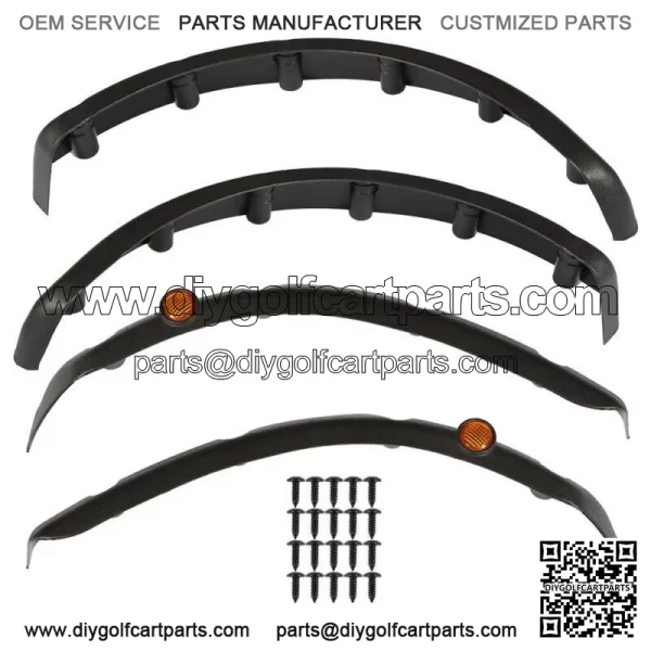 Fits For Yamaha G14,G16,G19,G20,G22 Models Golf Cart Fender Flares