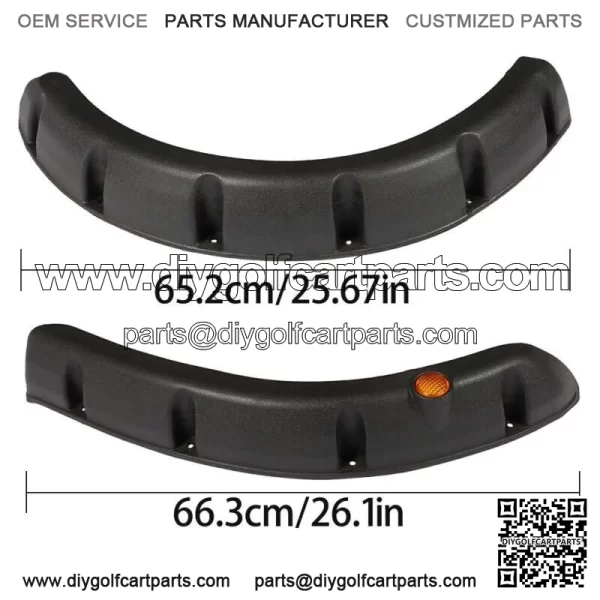 Fits For Yamaha G14,G16,G19,G20,G22 Models Golf Cart Fender Flares - Image 2