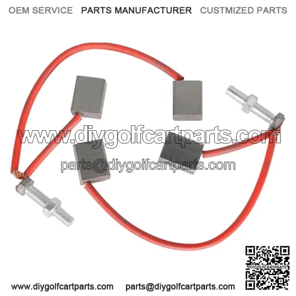 For Club Car Precedent Gasoline Ezgo Golf Cart Starter Generator Motor Brush Set