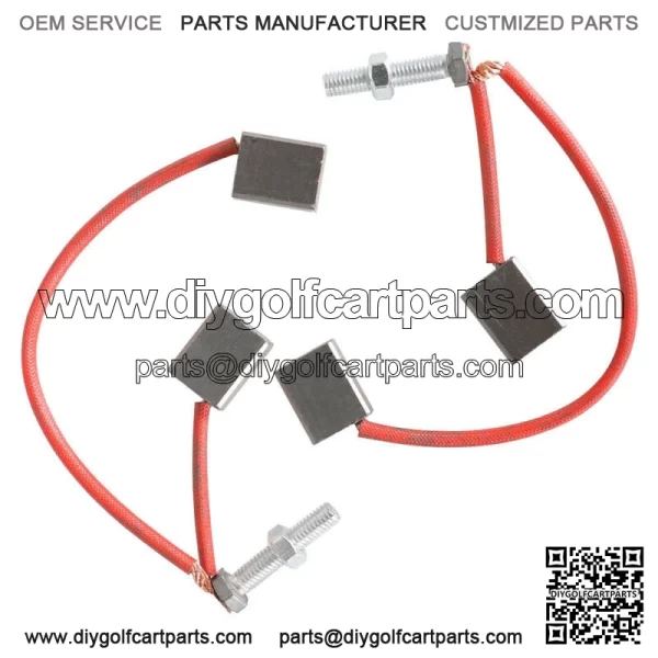 For Club Car Precedent Gasoline Ezgo Golf Cart Starter Generator Motor Brush Set - Image 4
