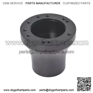 Steering Wheel Hub Adapter For EZ-GO TXT / RXV Golf Cart 5 Hole 6 Hole Black