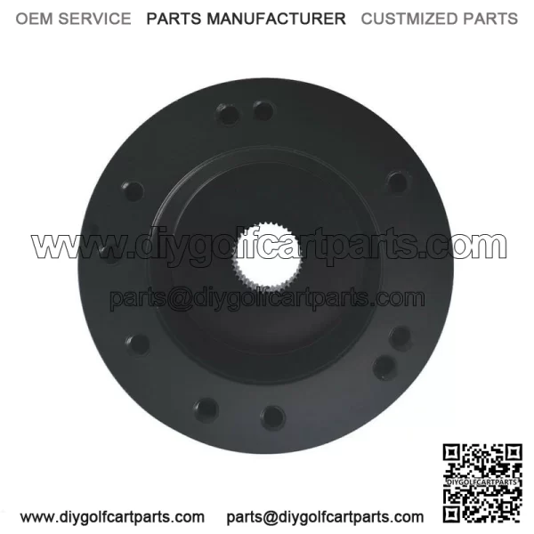 Steering Wheel Hub Adapter For EZ-GO TXT / RXV Golf Cart 5 Hole 6 Hole Black - Image 5