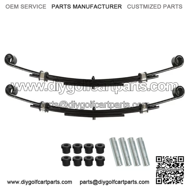Fits For E-Z-GO TXT 1996-2013 Golf Carts Heavy Duty Rear Leaf Springs -Set Of 2