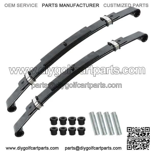 Fits For E-Z-GO TXT 1996-2013 Golf Carts Heavy Duty Rear Leaf Springs -Set Of 2 - Image 2