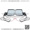 Golf Cart Side Mirrors W/ Led Arrow Turn Signal For EZGO Club Car YAMAHA - Image 4