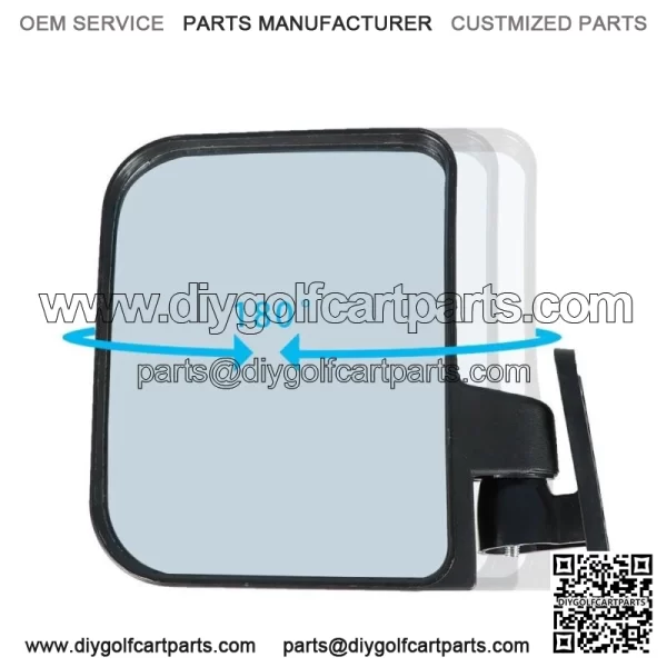 Golf Cart Side Mirrors W/ Led Arrow Turn Signal For EZGO Club Car YAMAHA - Image 5