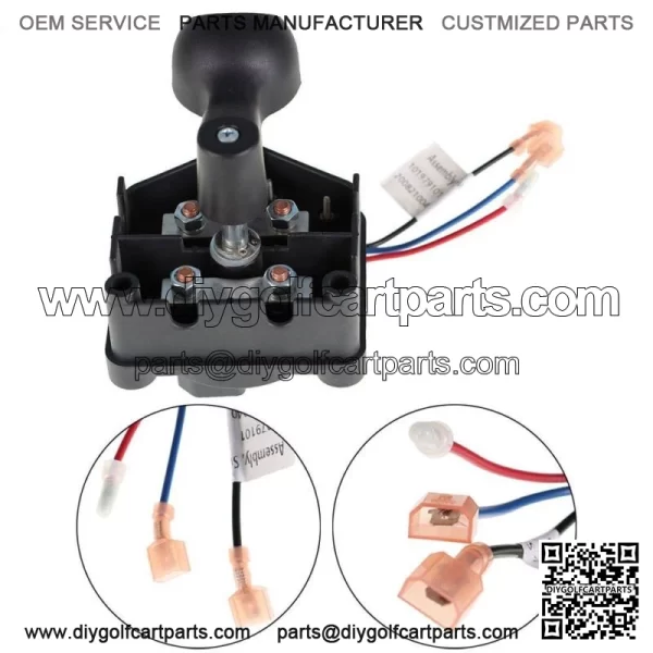 For Club Car DS Golf Cart Heavy Duty Forward and Reverse Switch Assembly 1990-Up - Image 5