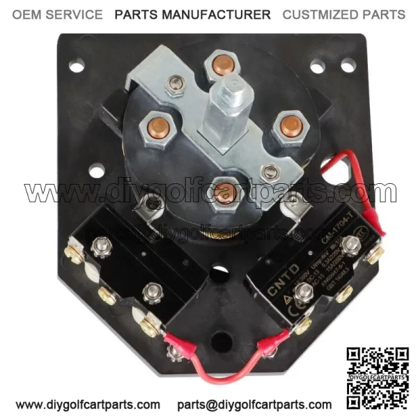 For E-Z-GO TXT 1994 - Up Golf Carts Forward and Reverse Switch Assembly Black - Image 2