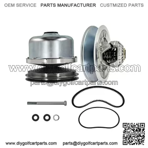 Primary Drive & Secondary Driven Clutch w/Belts Compatible with Yamaha Golf Cart G29 YDRA Drive 2007-2016, YTF Adventure Sports drive 2007-2008, Drive2 DR2A CAM 2017-up, JW8-G6201 JW8-G6202
