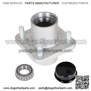 Front Hub Assembly Wheel Hub For EZGO TXT/ Medalist G/E Golf Cart 1976-2001.5
