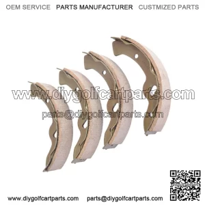 (4) For EZGO (1997-Up) Txt/Medalist & RXV Gas 2008+ Golf Cart Brake Shoes