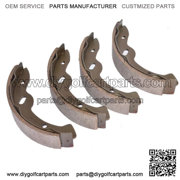 (4) For EZGO (1997-Up) Txt/Medalist & RXV Gas 2008+ Golf Cart Brake Shoes - Image 2