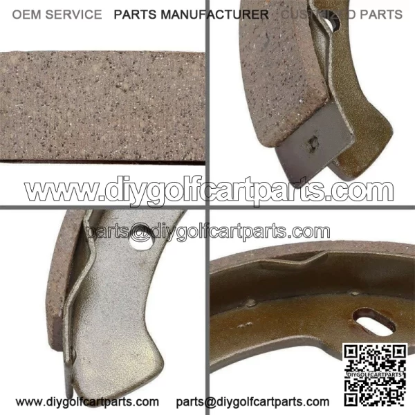 (4) For EZGO (1997-Up) Txt/Medalist & RXV Gas 2008+ Golf Cart Brake Shoes - Image 5