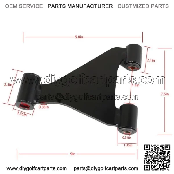 FOR EZGO RXV Golf Cart A Arm Assembly Gas & Electric Models 2008+ - Image 2