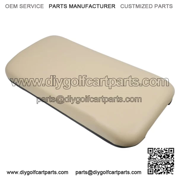 Golf Cart Tan Front Seat Bottom W/Hardware lid For EZGO Medalist TXT 1994 -2013 - Image 4