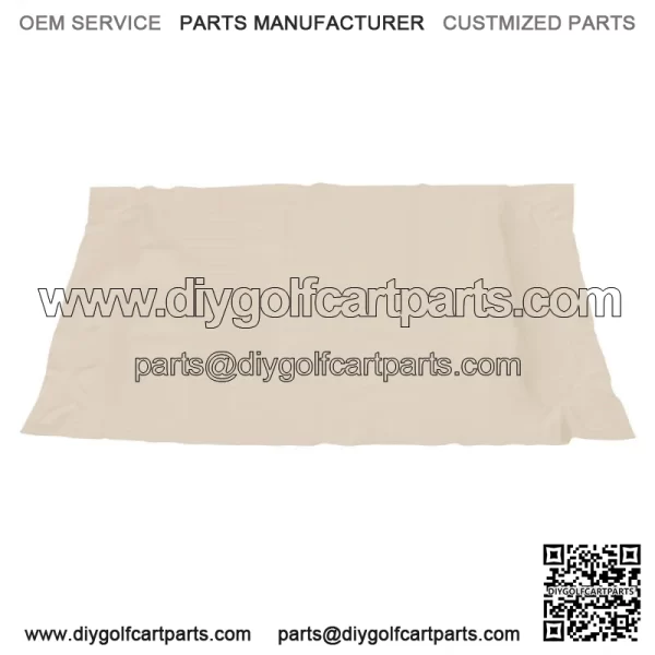 Front Seat Cover For Club Car Precedent Golf Cart - White Color(Bottom+Backrest) - Image 5