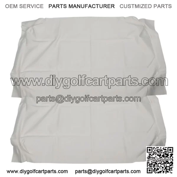 Front Seat Cover For Golf Cart Club Car Precedent - Brown Color(Bottom&Backrest) - Image 3